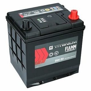 Fiamm Black Titanium 12V 50Ah 420A D20 50