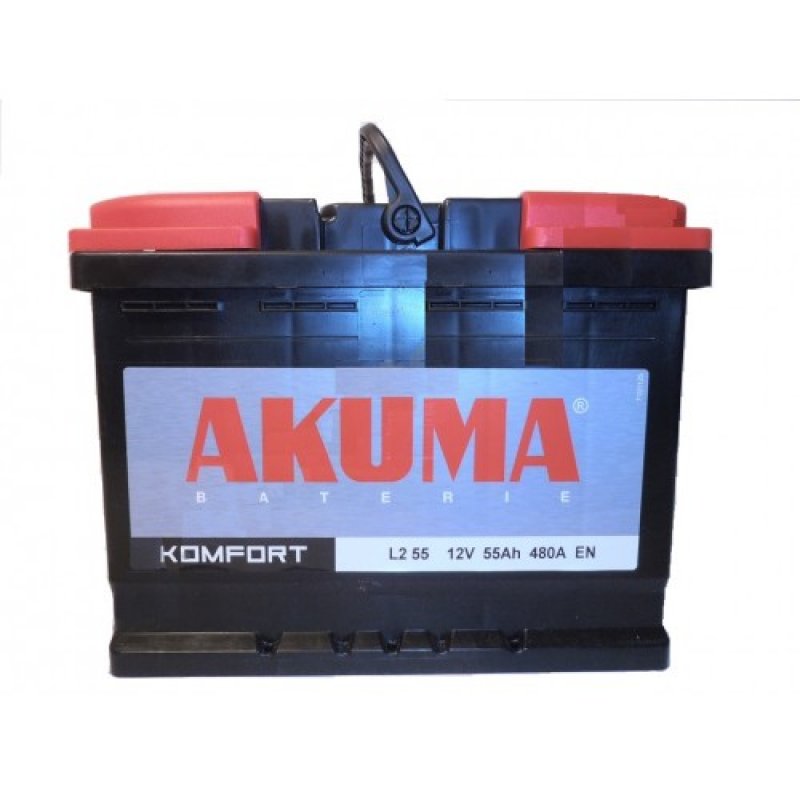 AKUMA Komfort 12V 55Ah 480A L2 55