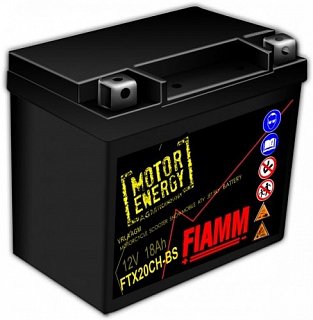 Akumulator FIAMM Storm AGM FTX20CH-BS 12V 18Ah 270A FTX20CH-BS