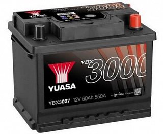 YUASA 12V 62Ah 550A YBX3027
